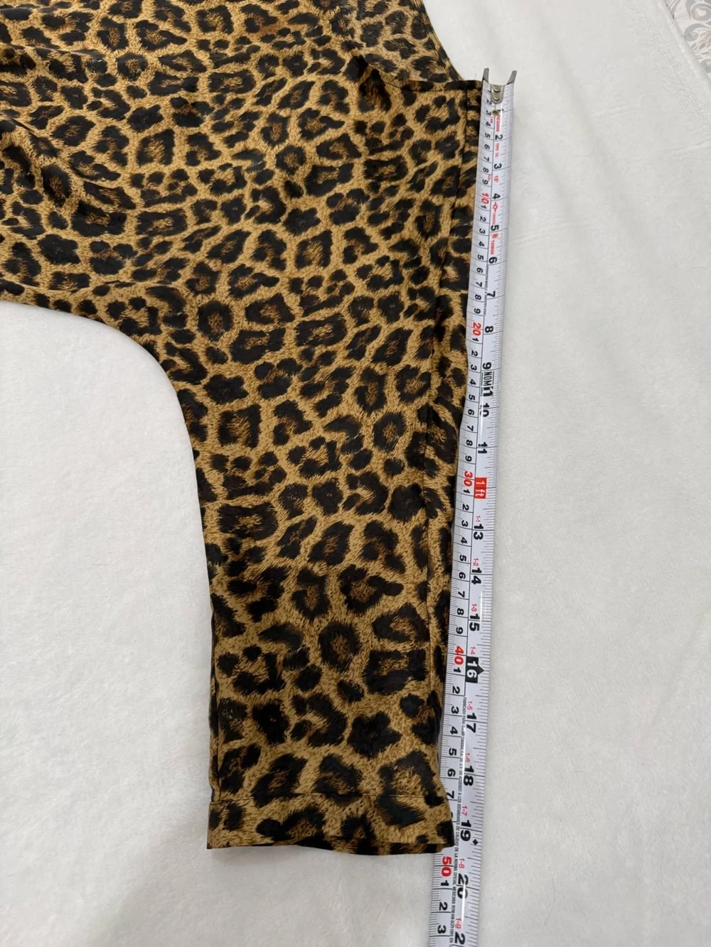 Michael Kors Leopard Print Mini Dress in Brown and Black